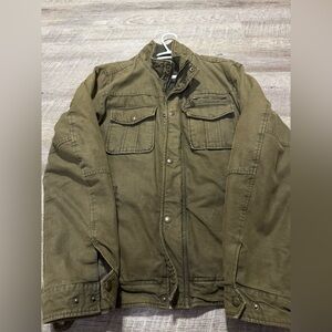 Levi’s Olive Green Military Jacket